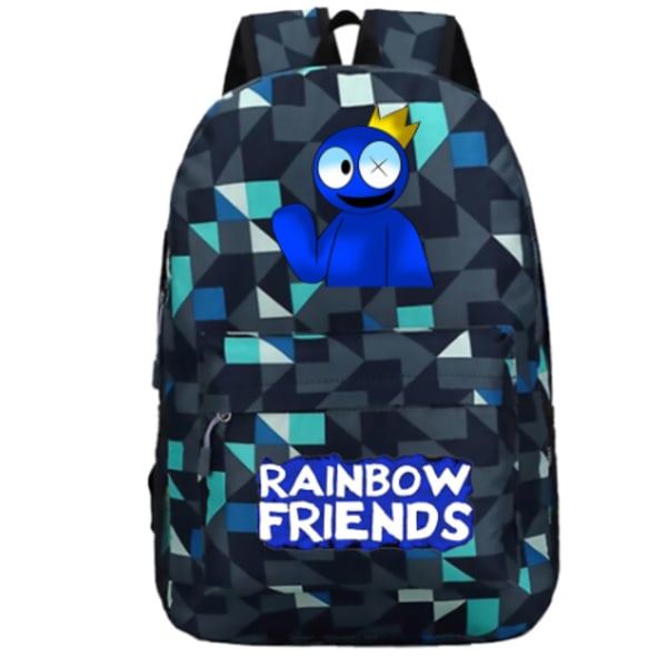Roblox Rainbow Friends Rygsæk Stor Kapacitet Tryk Rygsæk C