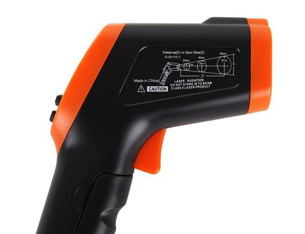 IR-termometer - Infrarød