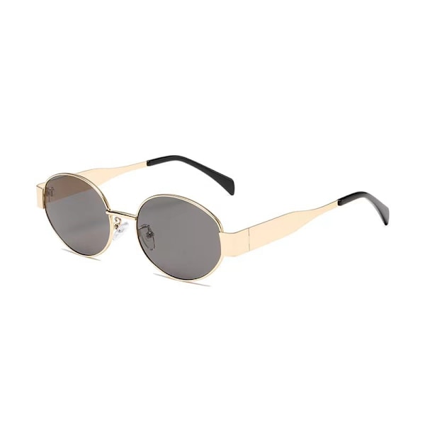 Sunglasses women men retro oval metal classic UV400 protection sunglasses