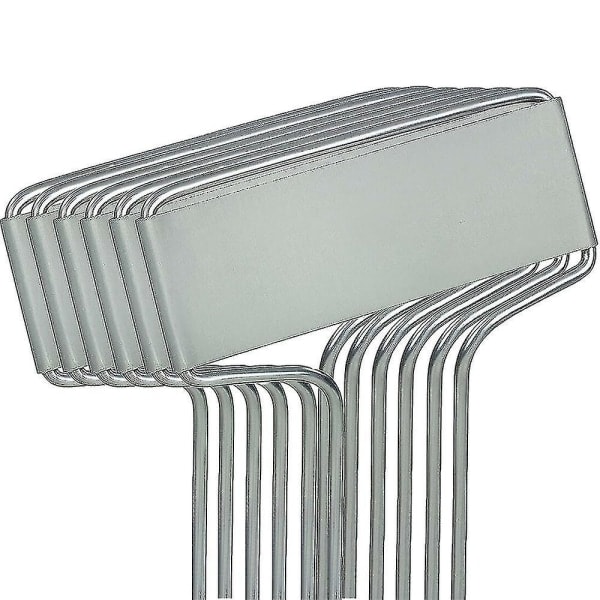 20-pack Växtmarkörer, Växtskyltar, Trädgårdsetiketter, Stick-in Metall Etiketter[qb]