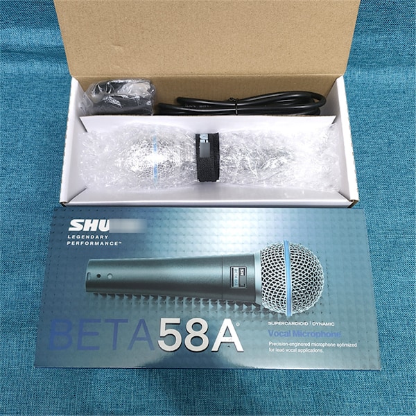 Shure BETA58A Mikrofoni Laulu Mikrofoni Langallinen Mikrofoni UUSI