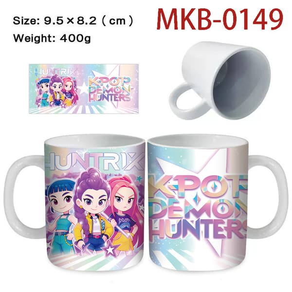 Kpop Demon Hunters Keramisk Mugg Söt Idol Fan Kopp 350ml Kaffemugg Present Samlarobjekt*-1* -1