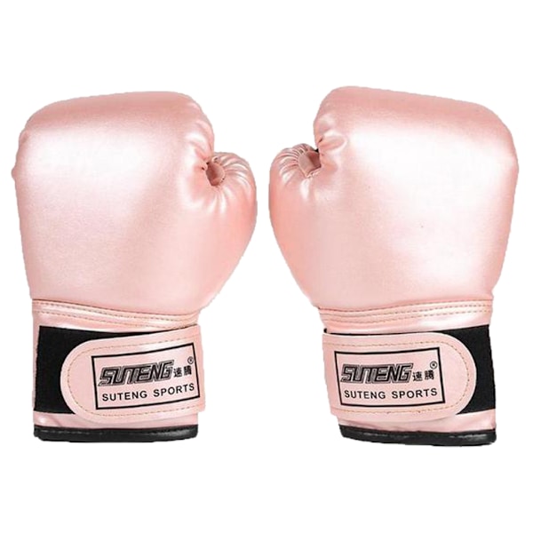 Bokshandsker til børn i alderen 3-10 år - Sjov Muay Thai Fight Sanda Kampsportspose Punching Træning PU Handsker Udstyr White 0.19