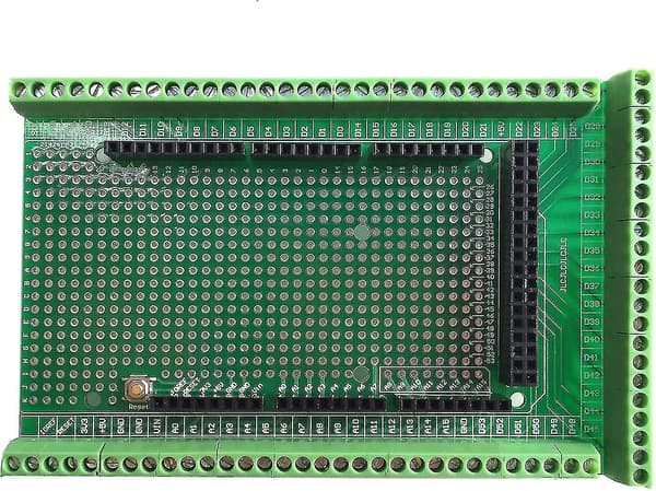 Prototype Skrue/samleboks Skjold Kit til Arduino Mega 2560 R3 DIY 1 stk