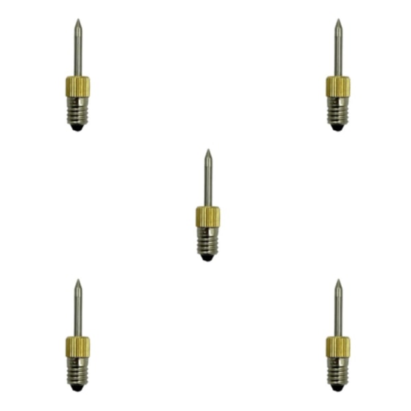 1/2/3/5 Loddekolbe spids Udskiftning af loddespids gevind Spids B Tip B 5 Sets