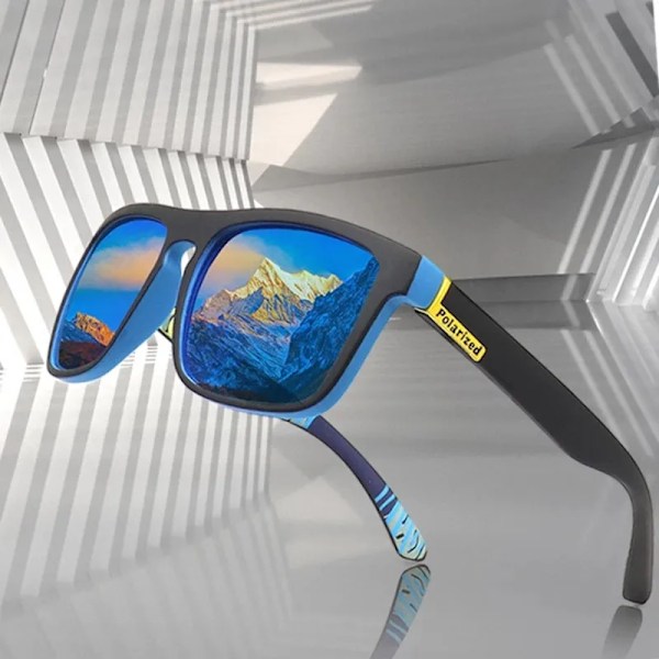Polaroid Solbriller Unisex Firkantede Vintage Solbriller Berømt Mærke Polariseret Solbriller Retro Feminino til Kvinder Mænd 2149C6 2149C6 Polarized