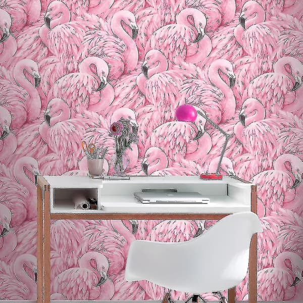 Flamingo tapet Pink Rasch 277890