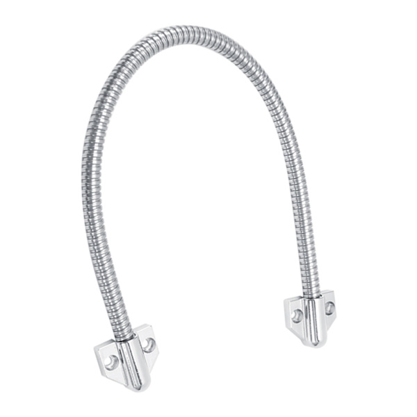 1 st 40 cm lång dörrögla med triangulära ändar för exponerad pluginstallation Skydda kabelkabel