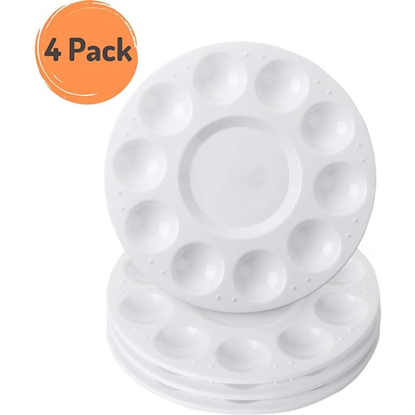 Farvebakkepaletter, 4-pak, farvepalette, farvebakke, farvepalette,