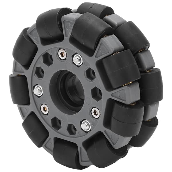 100 mm dubbla plast omnihjul lastar 20 kg för plattformsrobotkit 14049