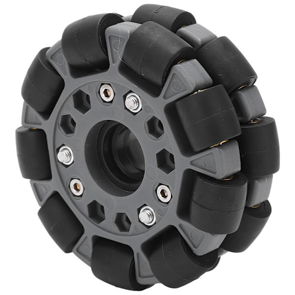 100mm kaksois muoviset omnipyörät, kuormitus 20 kg alustarobotti sarjalle 14049.