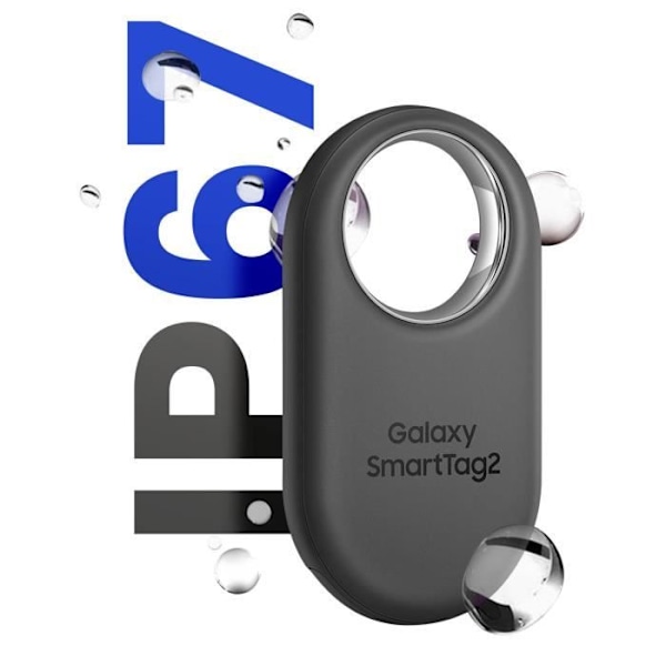 Galaxy SmartTag 2 Tracker Location Bluetooth NFC-teknologi Samsung Svart