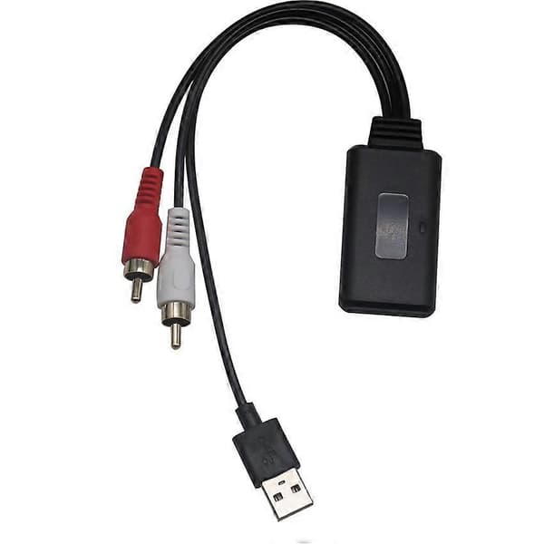 Bil Universal 2RCA Interface Trådløs Bluetooth Modul Musikadapter AUX Lyd USB Tilslutning