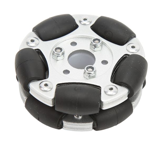 60mm Robot Omni-pyörä alumiiniseos 360 asteen pyörivä robotti Omni-pyörän vaihto päivitykseen