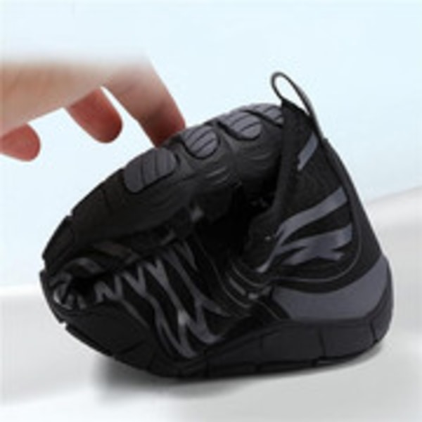 Lorax Pro Barfota skor för män kvinnor vandringsskor, halkfria ridning strandskor svart Black 39