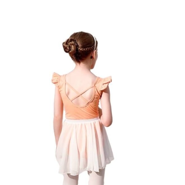 Children's sleeveless practice dance skirt set