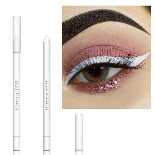 Eyeliner Pennset Färgstark Pärl Eyeliner Metallisk Glitterfärgad Eyeliner Gel Ögonskuggspenna Kit Ögonmakeup Pennor