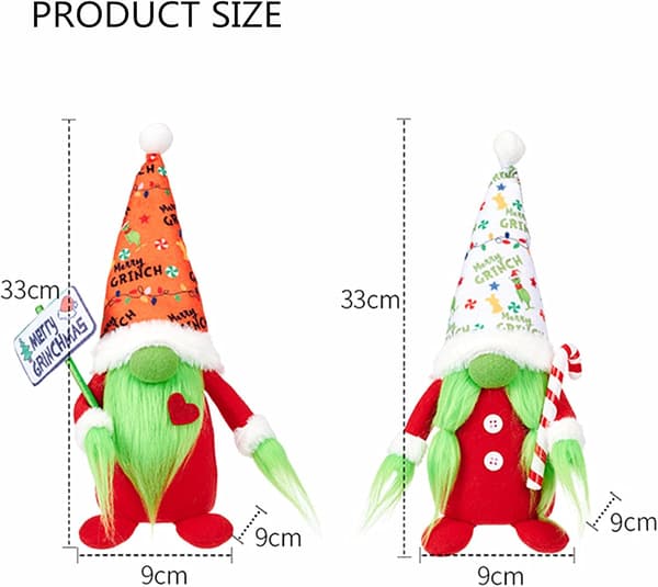 6-pack Jul Vinflasktröja Omlott Stickad Klänning Tomte Ren{hw}