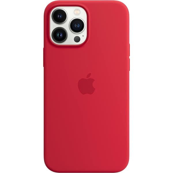 IC Apple Silikonikuori MagSafella (iPhone 13 Pro Maxille) PUNAINEN[qb]