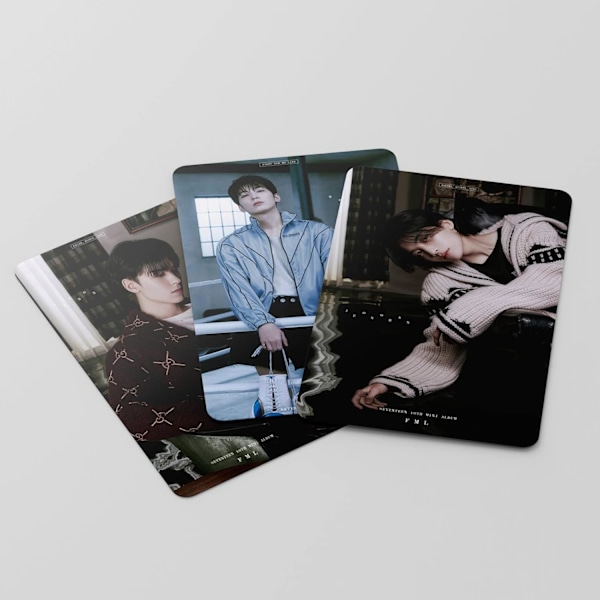 55 st Seventeen fotokort Seventeen Lomo-kort Seventeen FML nytt album Lomo-kort Seventeen vykort Present till fans (FML-2)