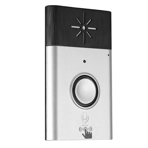ZJCHAO Trådlös röst dörrklocka Smart trådlös röst intercom dörrklocka tillträdeskontrollsystem dörrklocka