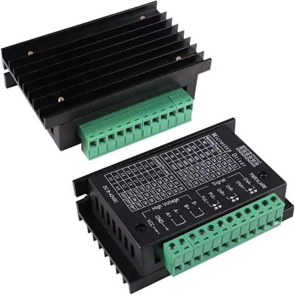 TB6600 Stepper Motor Drivers, 4-pack 4A CNC Mini Digital Driver Controllers för 42/57/86