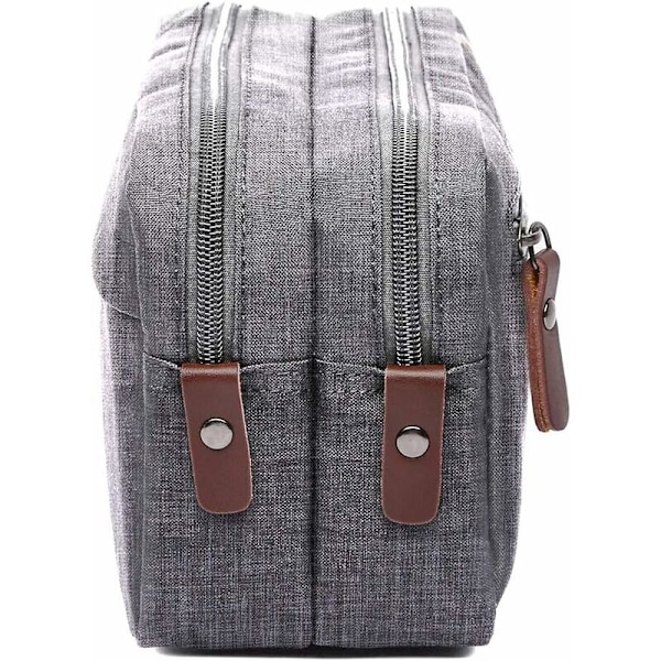 Necessär för män med dubbla fack - 24,9 x 8,9 x 15 cm - Laajar