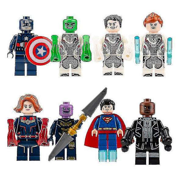 40 stk Avengers Minifigurer Byggeklodser Legetøj Actionfigurer Sæt