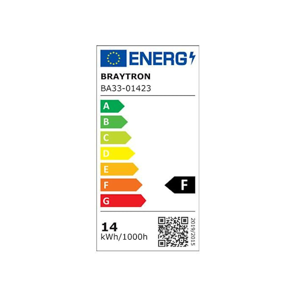 {hw}LED globepære 14W E27 G95 6500K Vit