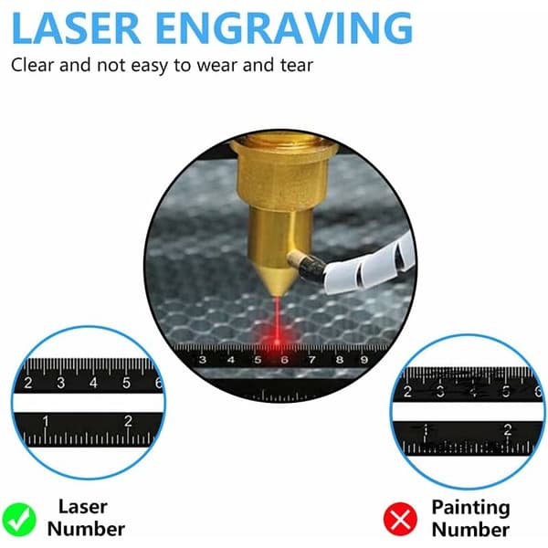 Angleizer mall aluminiumlegering ring 6-sidigt vinkelmåleværktøj multi-vinkel