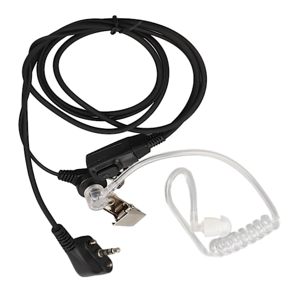Akustisk slang headset för Motorola Walkie Talkie bärbar transparent strålningsreducering