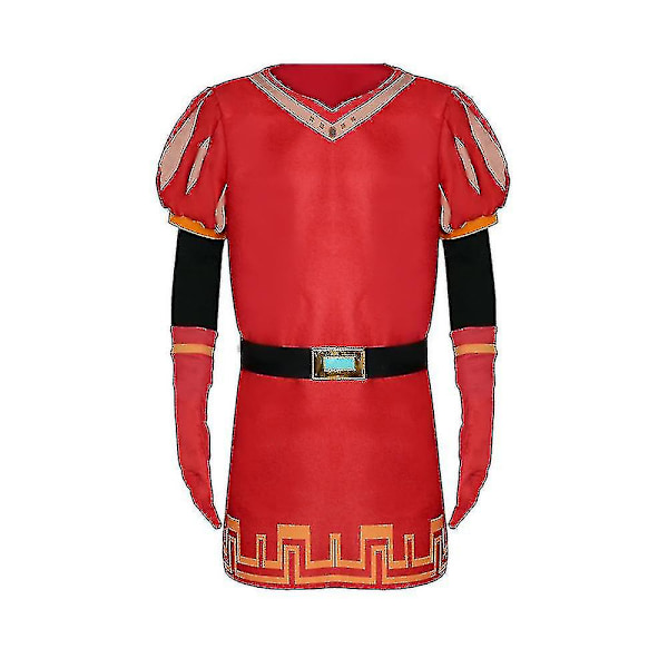 Lord Farquaad Cosplay Kostym för Vuxna och Barn Halloween Karneval Kostymset S