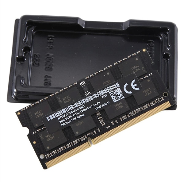 For Mt 8gb Ddr3 Laptop Ram Minne + Kjølevest 1600mhz Pc3-12800 204 Pin 1.35v Sodimm For Laptop M
