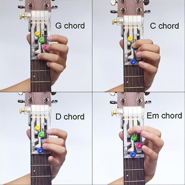 Klassinen Chord Buddy -kitaran oppimissysteemi Chordbuddy Learning System