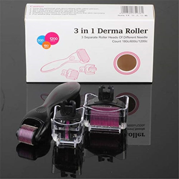 st derma roller 0,5 mm, microneedling roller med 540