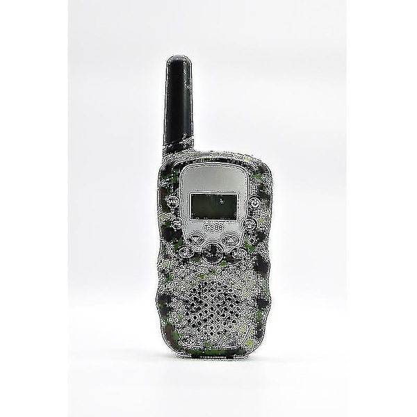 Walkie Talkies til børn 4-pak 3 Mile lang rækkevidde med baggrundsbelyste LCD-lommelygter