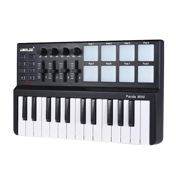 WORLDE PANDAMINI USB MIDI-controller Professionel 25 Keyboard