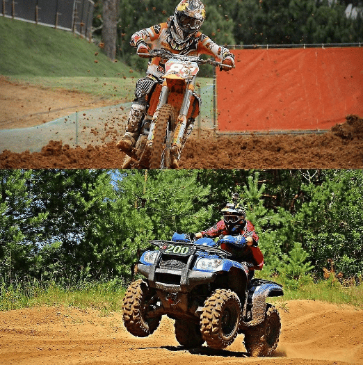Motocross-lasit Moottoripyörälasit Laskettelulasit orange-red