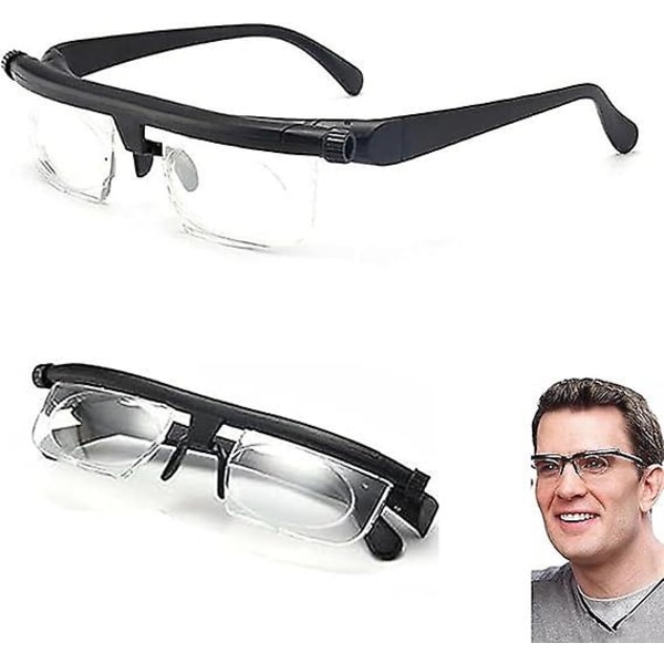 2024 nya justerbara dioptrier läsglasögon Dial Vision Justerbara glasögon, justerbara glasögon Dial Vision