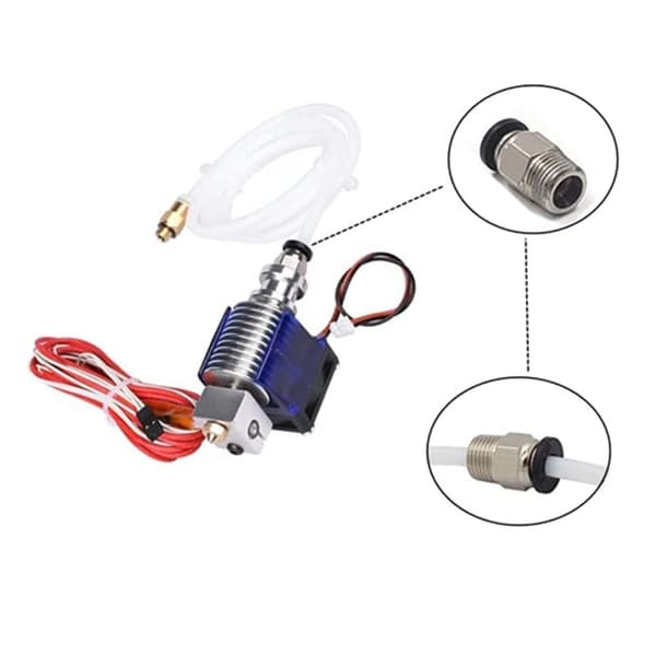10 stk. PC4-M10 pneumatisk forbindelse han lige PTFE rør tryk