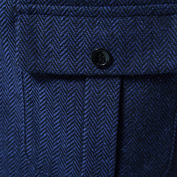 Herrkostym väst, formell väst tweed initial väst