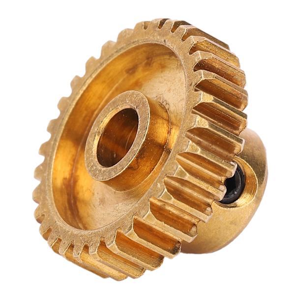 30 tænders tandhjul 6mm centerhul messing gear industrirobot tilbehør