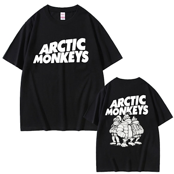 Arctic Monkeys 'KLASSISK LOGGA' SVART T-SHIRT L