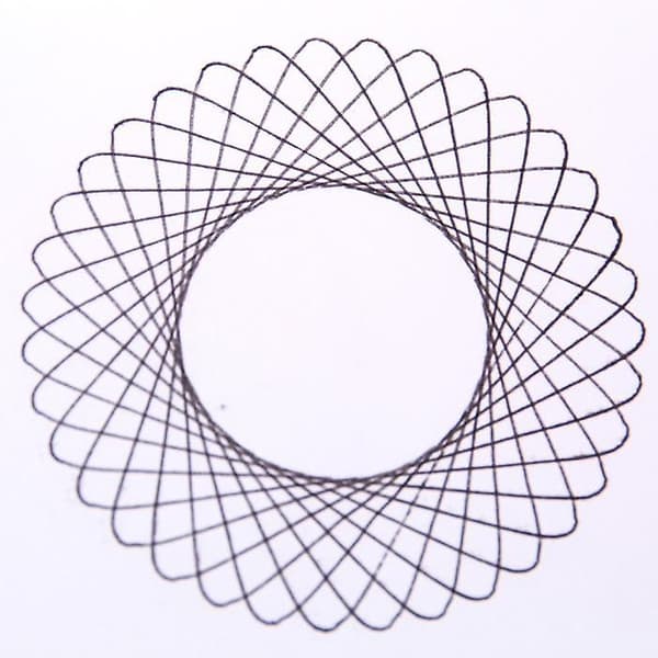 Spirograph Geometrisk Lineal til Studerende