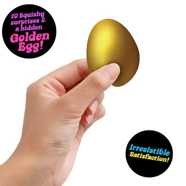 Påsketema Blødt og Squishy Legetøjssæt — Sensoriske Stressaflastende Bolde til Børn og Voksne — Påskekurvfyld