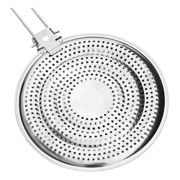 Varmeplate i rustfritt stål 20,3 cm for gasskomfyr [qb]