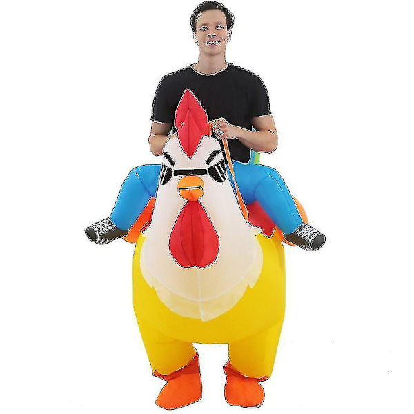 Vuxen Barn Tupp Flamingo Cosplay Uppblåsbar Kostym Djur Anime Klänning Kostymer Karneval Halloween Party Kostymer För Man Kvinna-hyj[qb] 150-195cm
