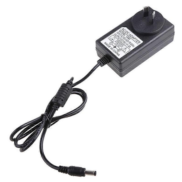 LED Strömadapter 5.5x2.1-2.5mm Hankontakt för DC 15V AC 100-240V Belysningstransformator för LED-ljusremsa US/UK/EU/AU-kontakt - WELLNGS AU[qb] AU 6A
