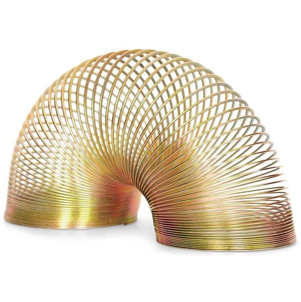 Slinky metallinen - Joustava monivärinen Multicolor multifärg