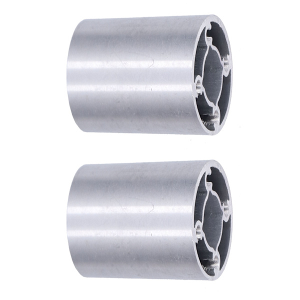 2 kpl 6063 alumiiniseosputkea pyöreä suora työkalut roboteille laakeripesät OD 32mm6103‑0032‑0048
